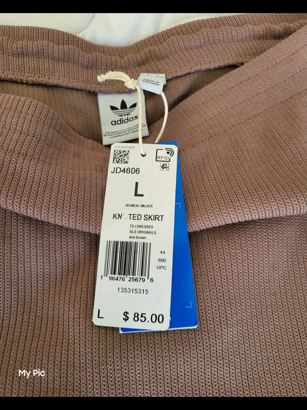 Adidas Knit Skirt - Dusty Mauve